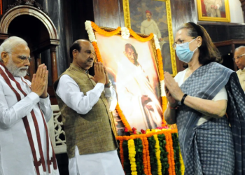 When PM Modi, Sonia Gandhi came face-to-face in Parliament