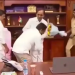 Telangana official triggers row by touching CM’s feet