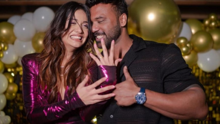 Divya Agarwal shares pictures of her engagement with Apurva Padgaonkar, Varun’s post raises questions