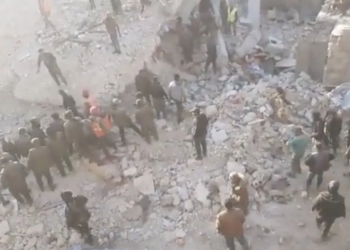 16 killed after building collapses in Syria