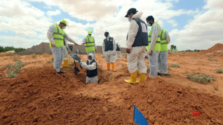 8 bodies recovered from mass grave in Libya