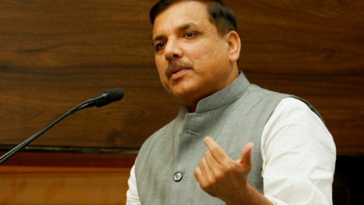 AAP MP Sanjay Singh sentenced to 3-month jail