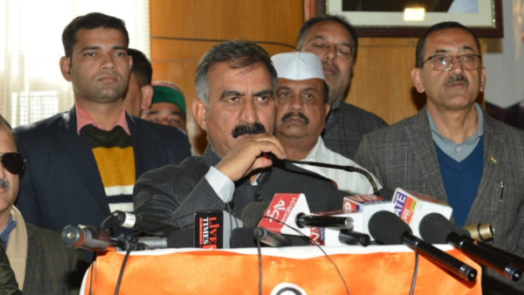 Himachal CM allocates portfolios to cabinet ministers