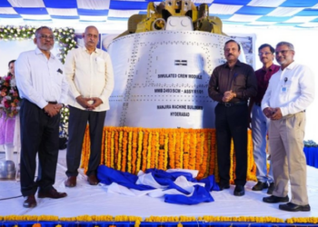 ISRO receives test crew module for human space mission