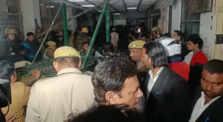 Leopard that attacked 3 in Ghaziabad court captured