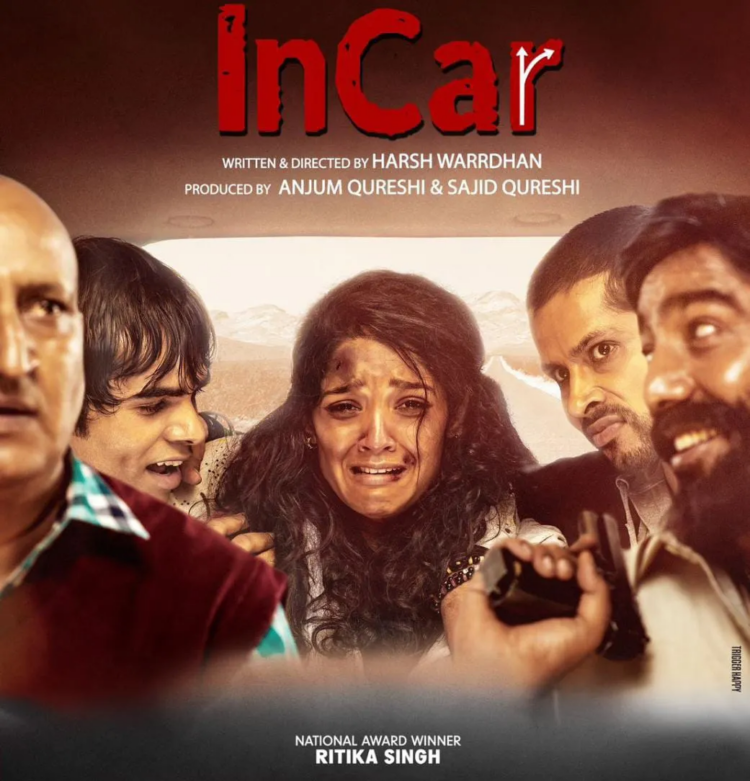 Ritika Singh is held at gunpoint in ‘InCar’ poster