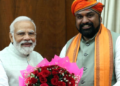 BJP’s new Bihar chief Samrat Chaudhary calls on PM Modi