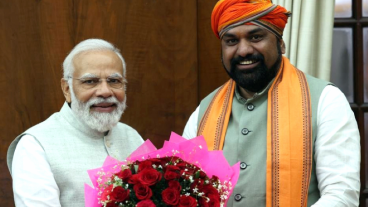 BJP’s new Bihar chief Samrat Chaudhary calls on PM Modi
