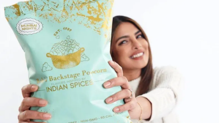 Priyanka Chopra Introduces Backstage Popcorn