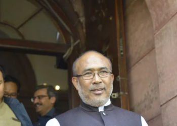 Situation tense in Manipur’s Churachandpur as miscreants set ablaze the venue of CM’s meeting