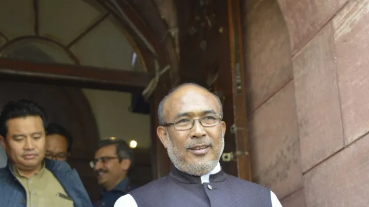 Situation tense in Manipur’s Churachandpur as miscreants set ablaze the venue of CM’s meeting