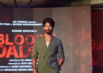 Action Is Tough Says Shahid Kapoor About Bloody Daddy