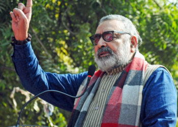 Giriraj Singh projects Samrat Chaudhary as BJP’s CM face in Bihar