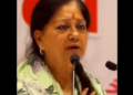 ‘Cong tried to topple Bhairon Singh Shekhawat govt’, Raje responds to Gehlot