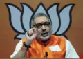 Giriraj Singh takes jibe on Nitish Kumar’s ‘aspirations’ to become Oppn’s PM face