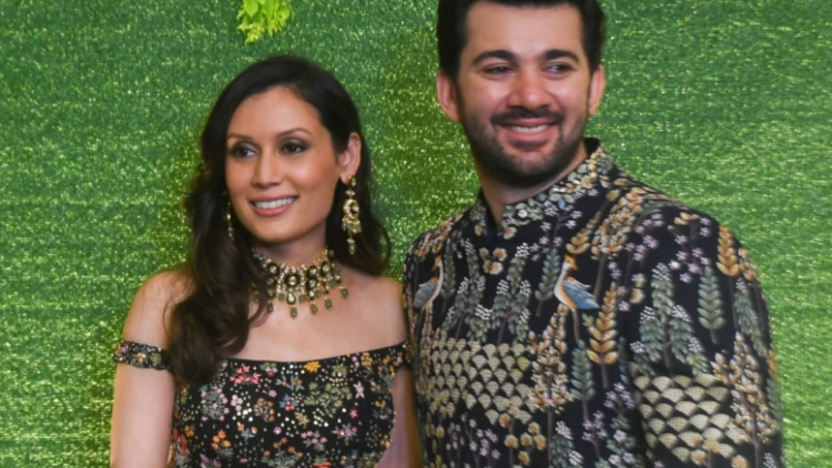 Karan Deol, Drisha Acharya make a grand entry at their sangeet ceremony