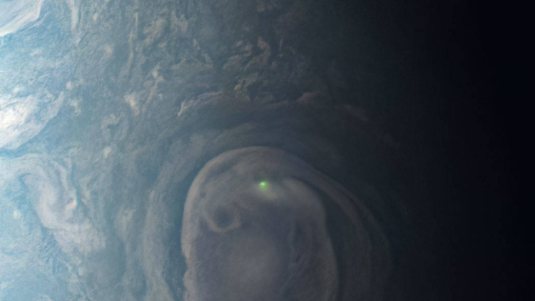 NASA’s Juno mission captures lightning on Jupiter