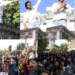 SRK does ‘Pathaan’ hook step on Mannat balcony to celebrate TV premiere