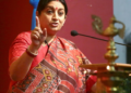 Smriti Irani hits back at Cong for sharing her ‘missing poster’