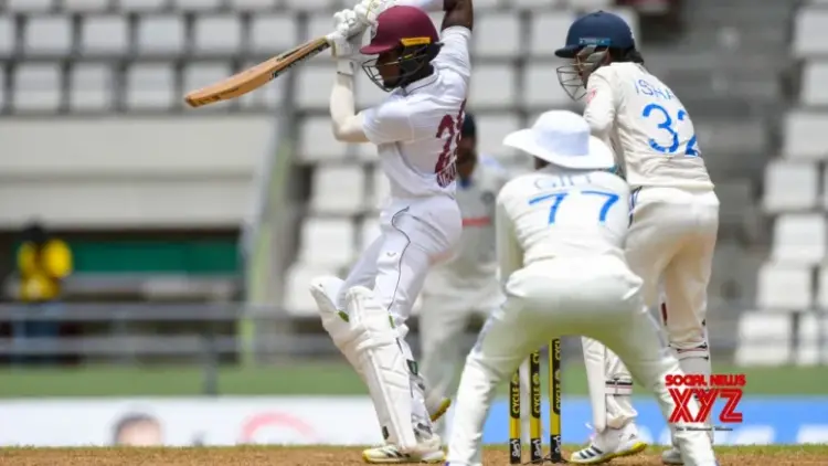 1st Test, Day 1: Athanaze falls for 47 as India reduce West Indies to 137/8 at Tea