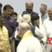 Chirag Paswan touches PM Modi’s feet during NDA meet