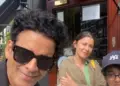 Manoj Bajpayee Enjoying Holidays In London With Neha And Awa
