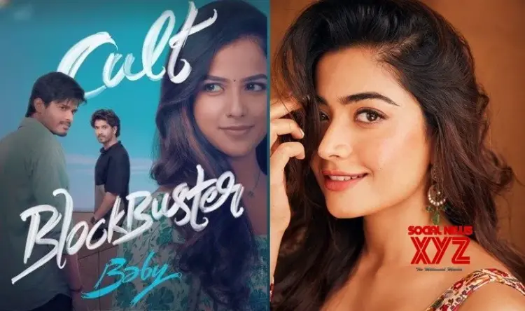 Rashmika Mandanna tears up while watching ‘Baby’