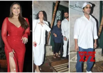 Sonakshi Sinha Beau Zaheer Iqbal Spotted Twinning At Huma Qureshi’s Birthday Bash