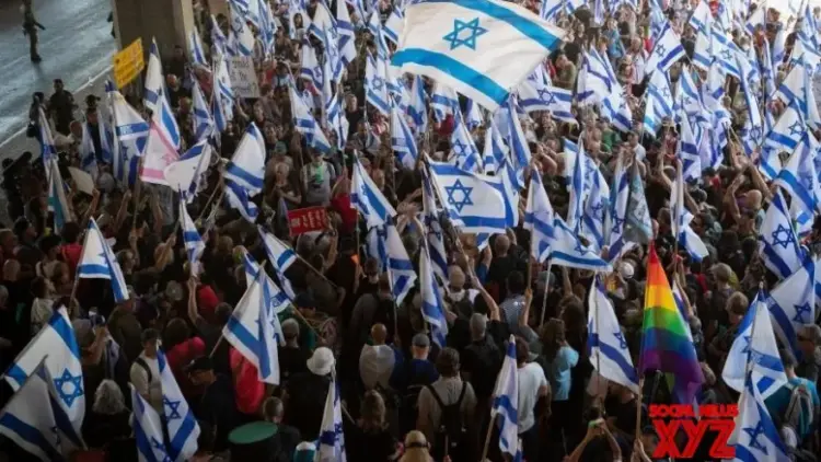 Thousands of Israelis march to Jerusalem in protest of judicial overhaul