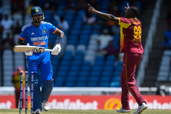 1st T20I: Bowlers help West Indies beat India by four runs, take 1-0 lead