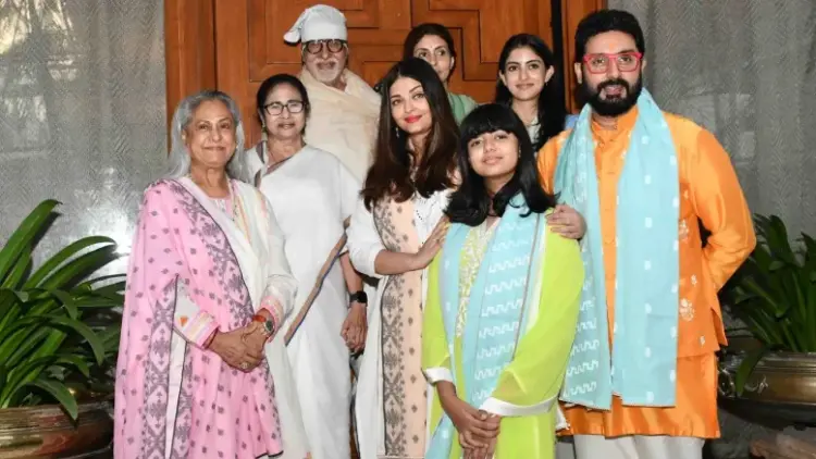 On Rakhi day, Didi drops in for a cuppa with Big B and family in Mumbai