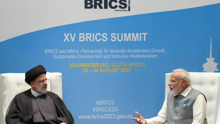 PM Modi meets Iranian Prez, several African leaders on sidelines of BRICS summit