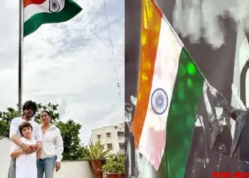 SRK, Salman share pics with Tricolour on social media