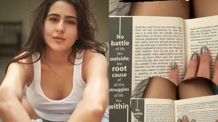 ‘Sunday thoughts’: Sara Ali Khan says ‘no battle of life lies outside’