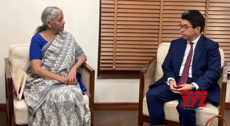 Sitharaman meets JBIC governor, seeks greater investments for India