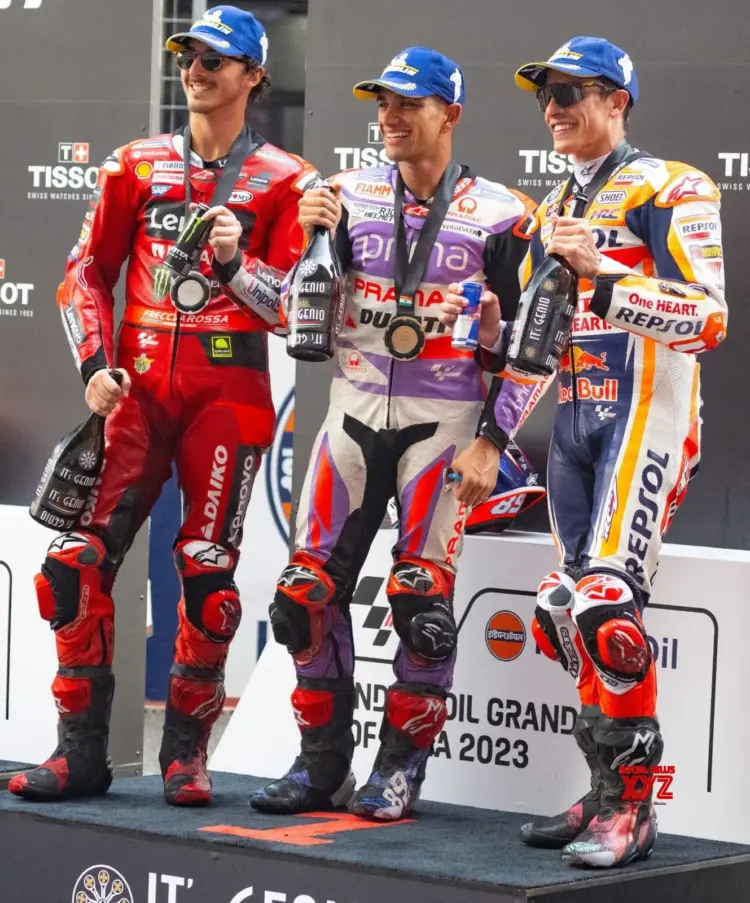 Martin bags Tissot Sprint, Bezzecchi grabs pole at Grand Prix of India