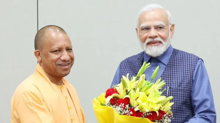 Yogi meets Modi in Delhi; discusses Ram Temple construction