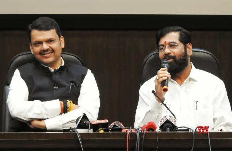 Amid Maha political turmoil, Shinde, Fadnavis meet Amit Shah in Delhi