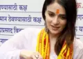 Radhika Madan Visits Siddhivinayak Temple To Seek Blessing For Sajini Shinde Ka Viral Video