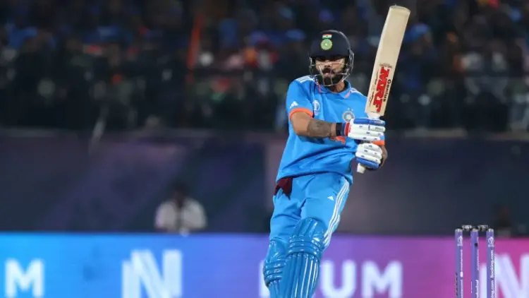 Men’s ODI WC: Shami’s five-fer, Kohli’s 95 help India top the table with a four-wicket win over New Zealand