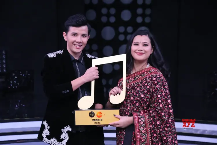Albert Kabo Lepcha bags ‘Sa Re Ga Ma Pa’ trophy; credits his wife for the win