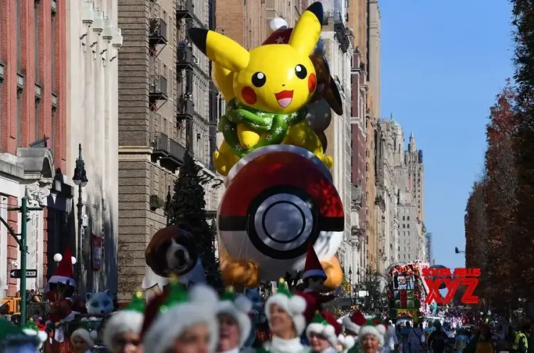 NYC stages Thanksgiving Day parade with pro-Palestinian protesters’ intrusion