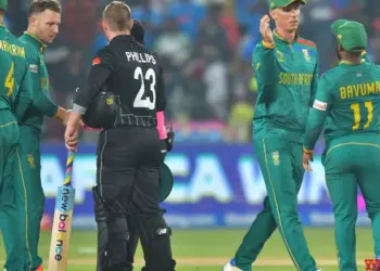 Men’s ODI WC: South Africa dominates New Zealand for massive 190-run win