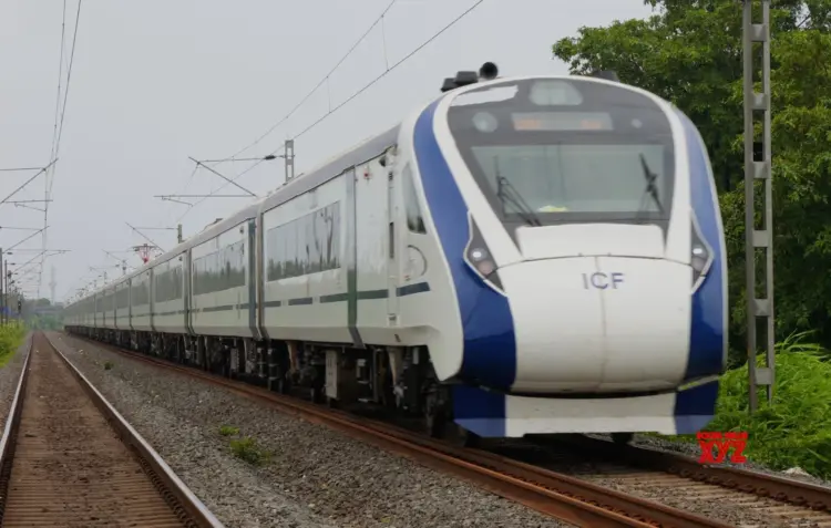 Stones pelted at Vande Bharat train in UP