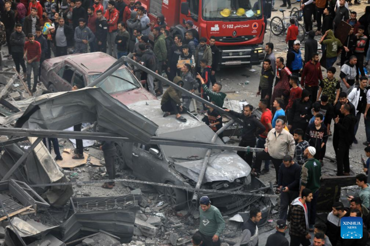 Palestinian death toll in Gaza rises to 24,285