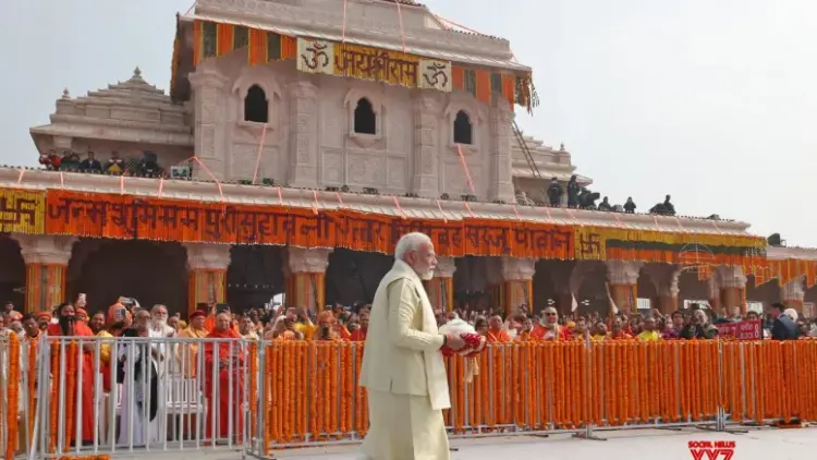 Ram temple will continue to inspire us to create new paradigms of development: PM Modi to Prez