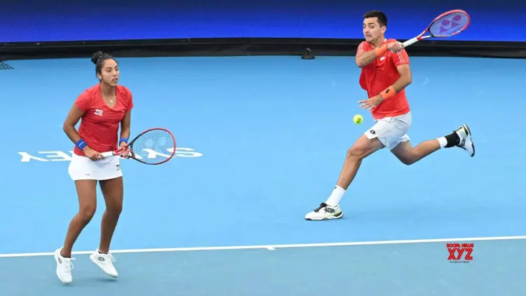 United Cup: Win in mixed doubles helps Chile stun Greece 2-1