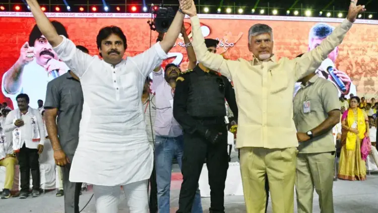 Chandrababu Naidu, Pawan Kalyan vow to end Jagan’s ‘destructive’ rule