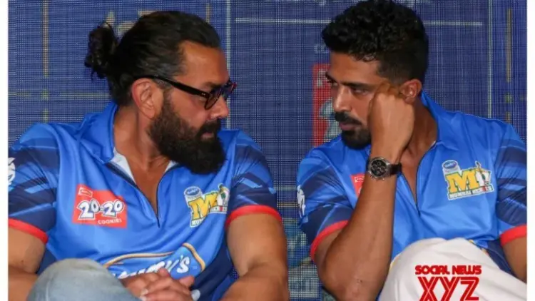 Saqib Saleem flexes his biceps to Bobby, talks about his love for cricket