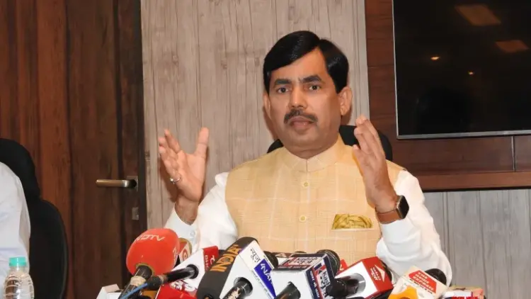 Shahnawaz Hussain criticises Owaisi for ‘provoking’ people